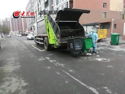 阳光战“疫”党旗飘扬，城阳市政投资集团 垃圾清运筑起坚实防线